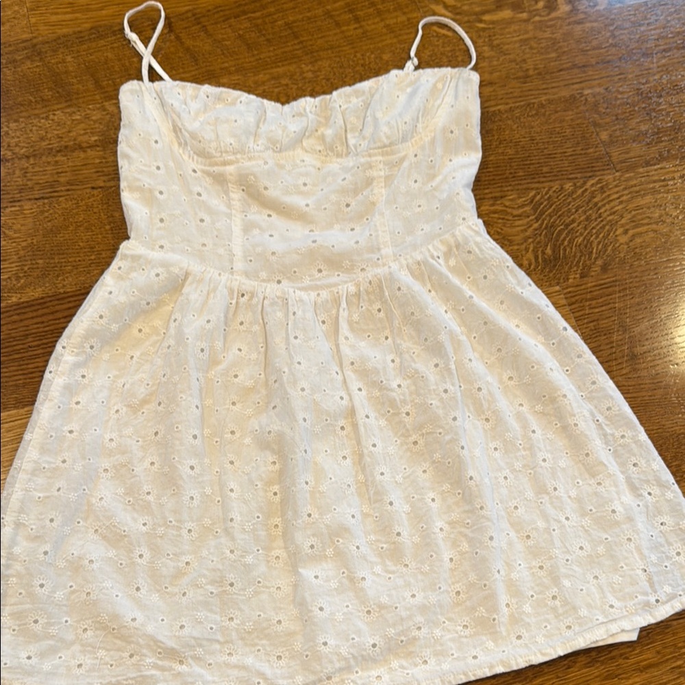 Princess Polly Mckilah Mini Dress White size 4 - Picture 3 of 6